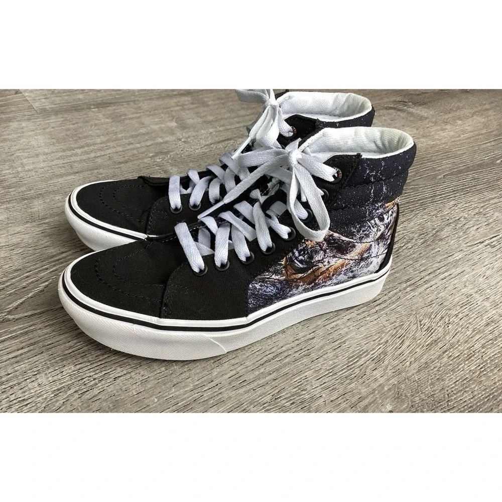 Vans Sk8-Hi Sneakers Mens 3.5 Womens 5 Project Cat Discovery Tiger Comfycush